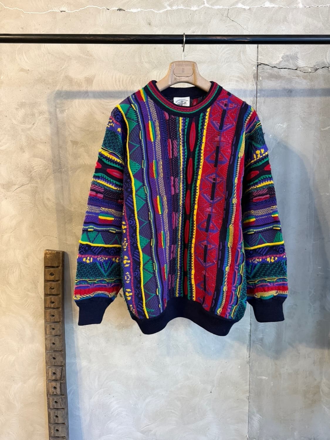 MOUNTAINEER 케이블 니트 100 상품이미지1