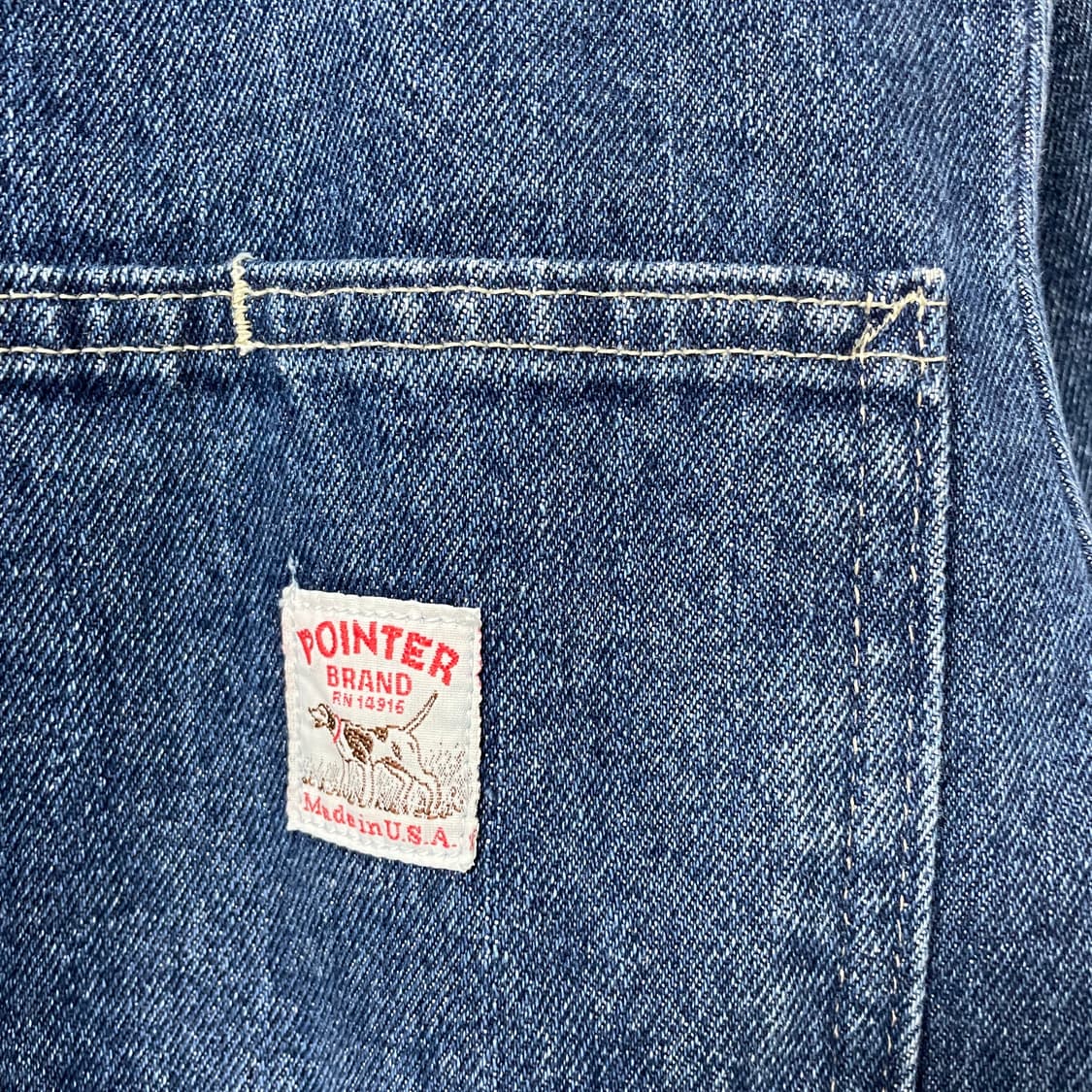 POINTER 포인터 워크 데님 초어 자켓 - 상품이미지4