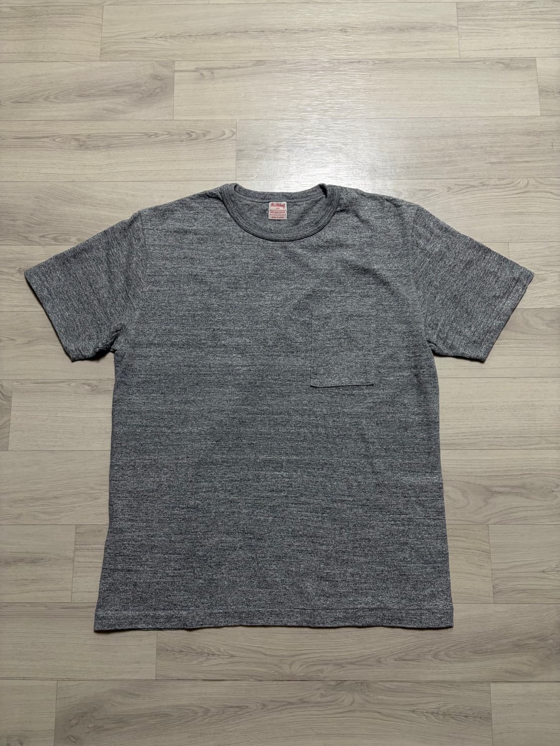 ODS 올리브드랩서비스 헬스니트 크루티 그레이 헤더 M사이즈 상품이미지1