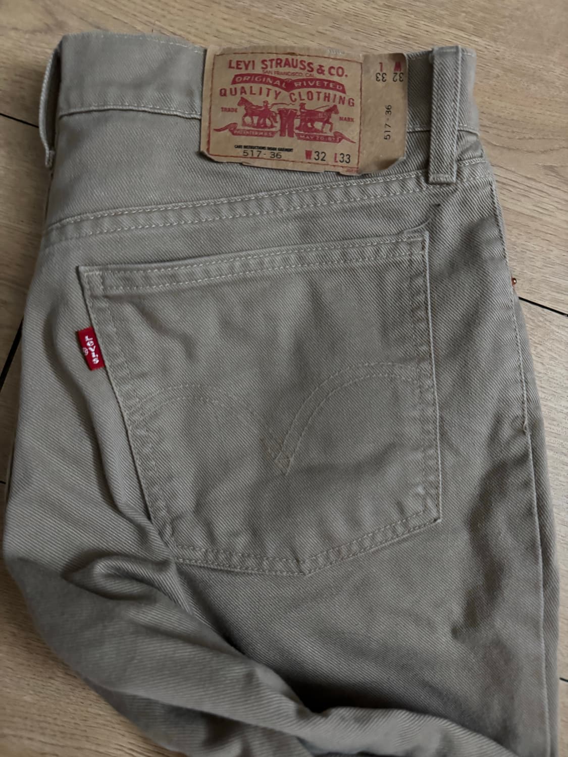 리바이스 베이지 32/33 상품이미지1