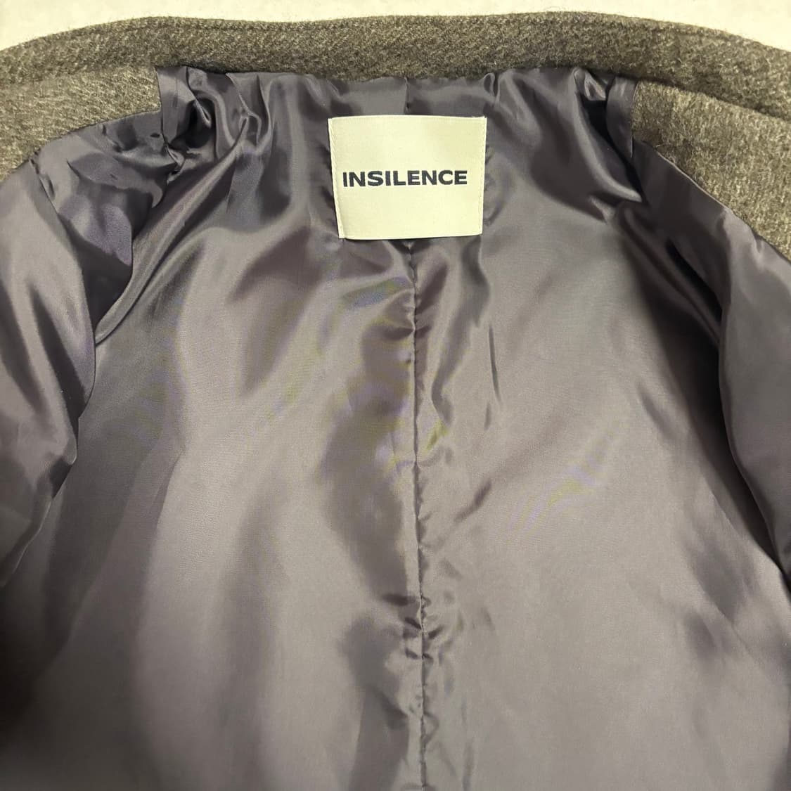 인사일런스 올리브 울자켓 상품이미지4