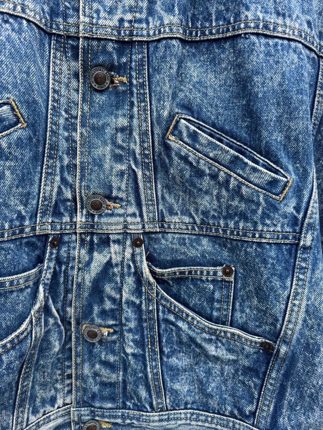 Edwin  90s 데님 자켓 (m) 상품이미지4