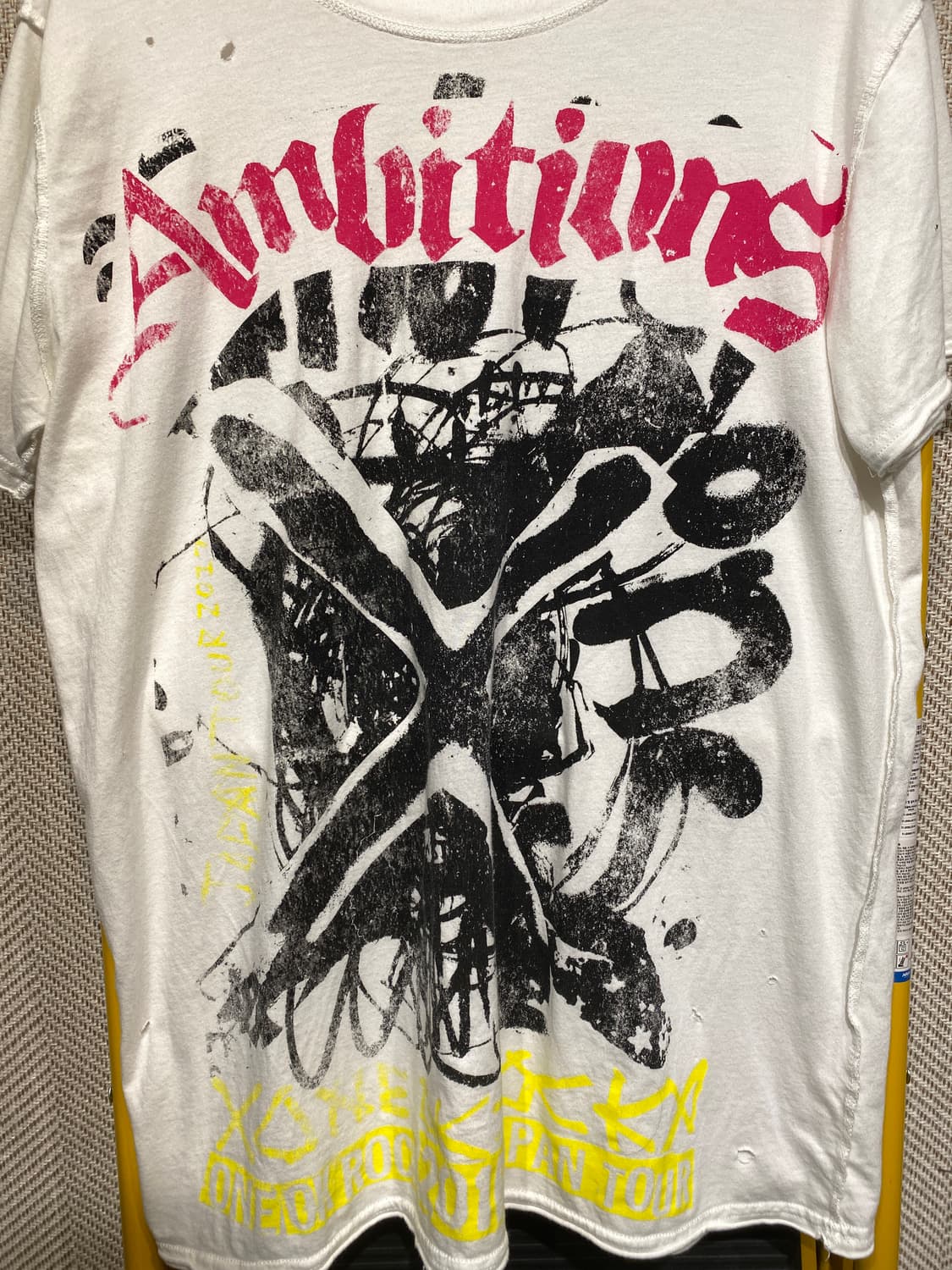 밴드티 해체주의 로우커팅 마감 상품이미지2