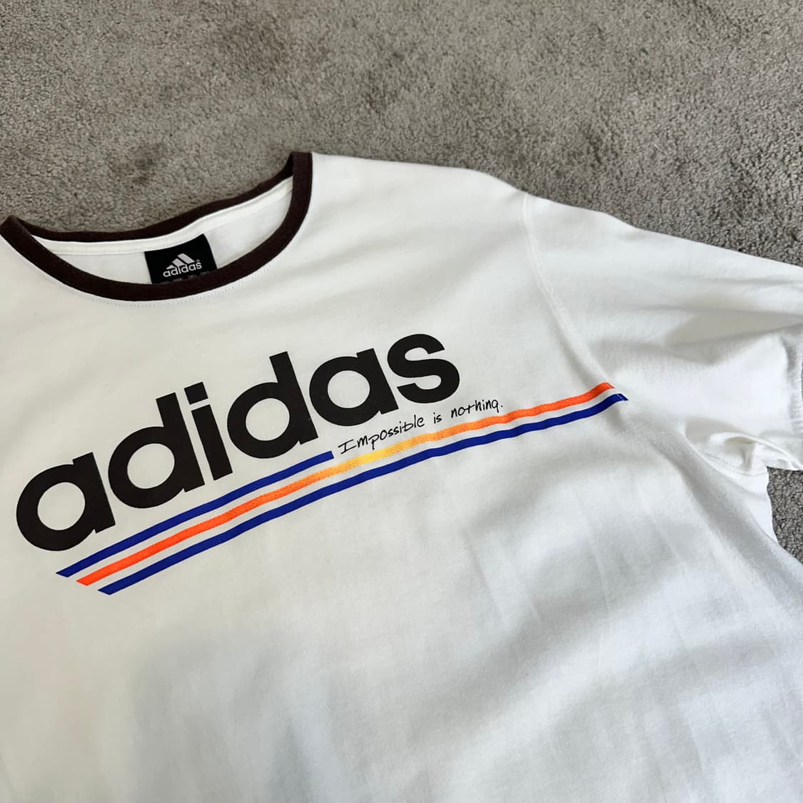 아디다스 00s 브라운 링거티M-L 상품이미지3