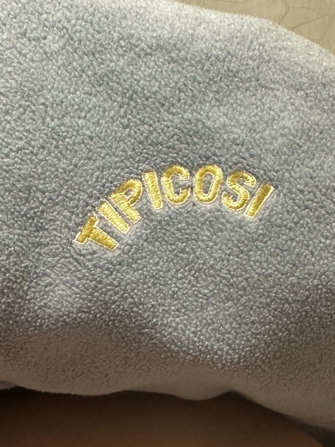 TIPICOSI 옐로우&베이비블루 후리스 집업 상품이미지3