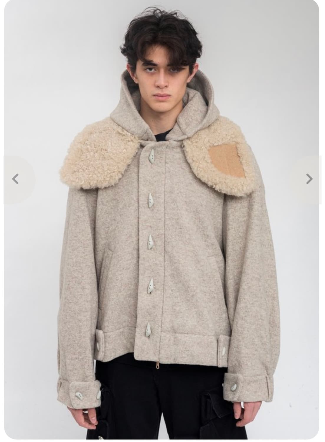 Hyein Seo 오버사이즈드 울 자켓 size1 상품이미지3