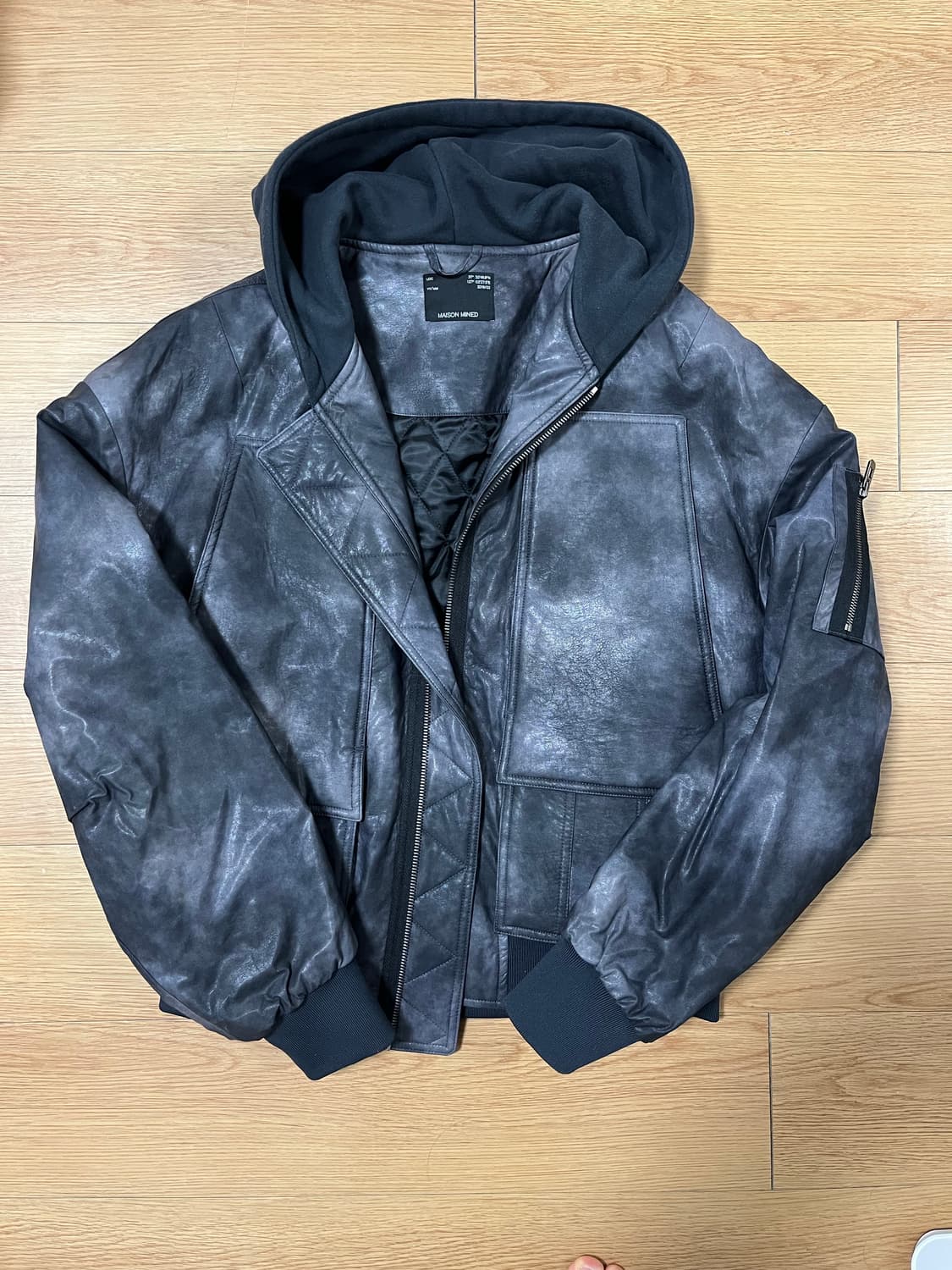 메종미네드 봄버 항공점퍼 상품이미지1