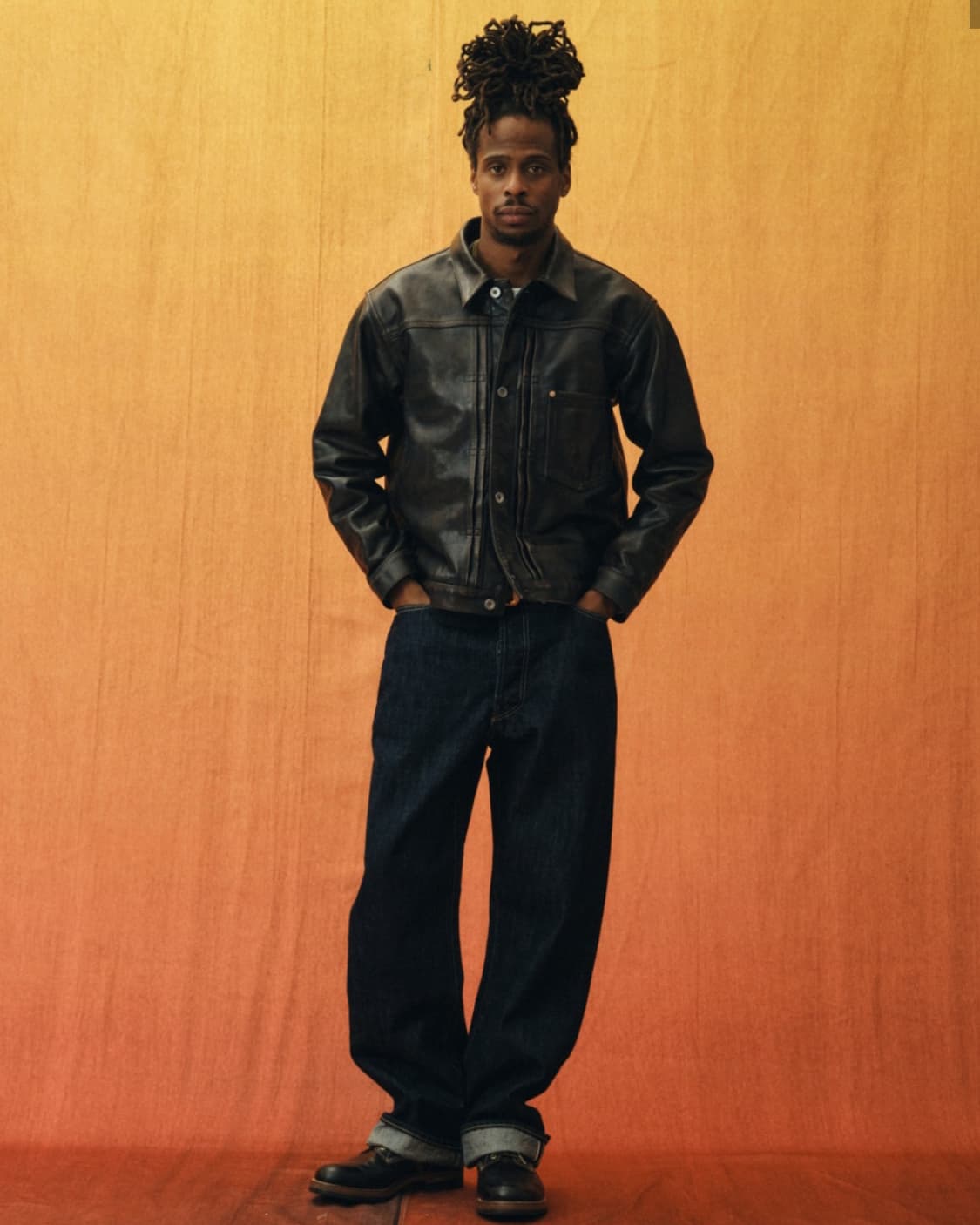 아웃스탠딩 대전판 레더자켓 m 상품이미지7