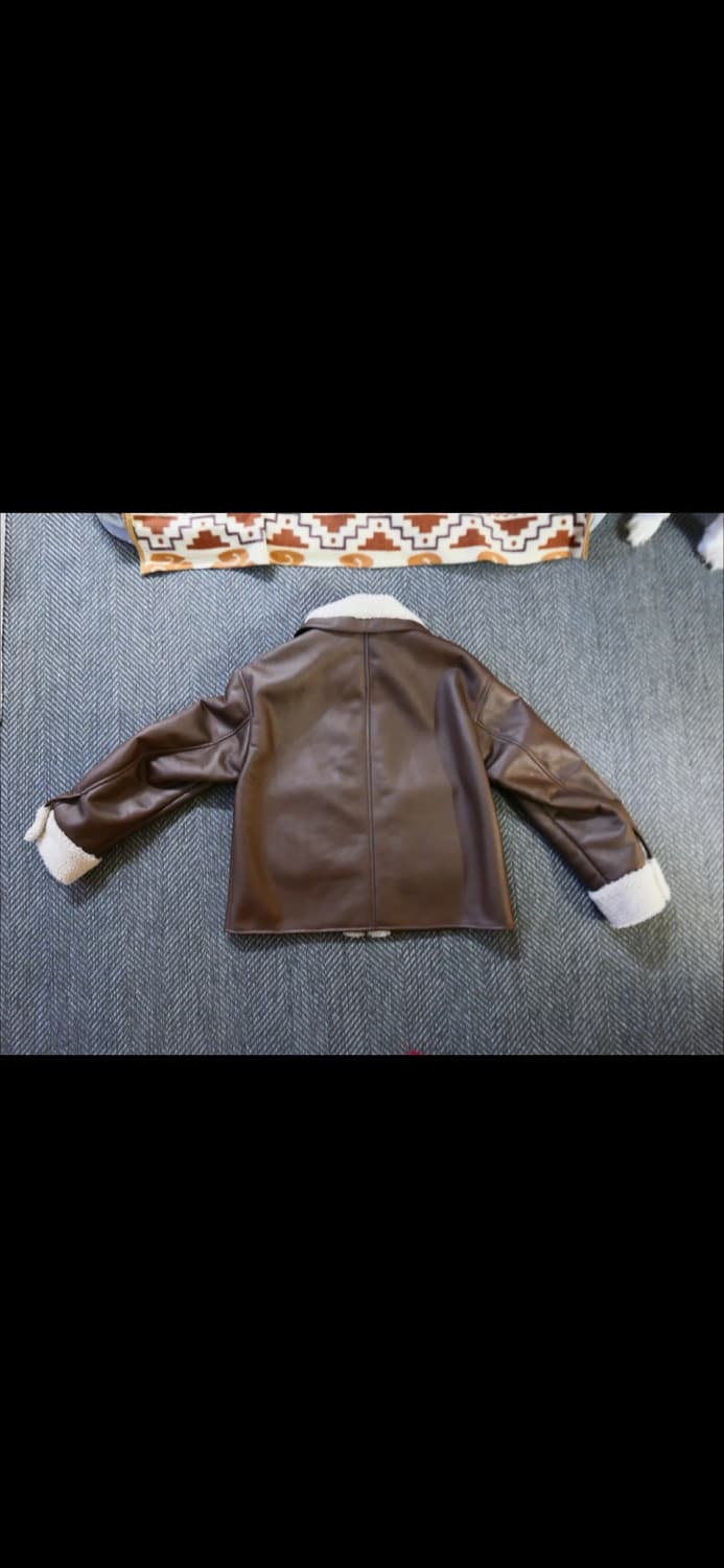 IT MICHA 잇미샤 브라운 무스탕 자켓 S사이즈 상품이미지3