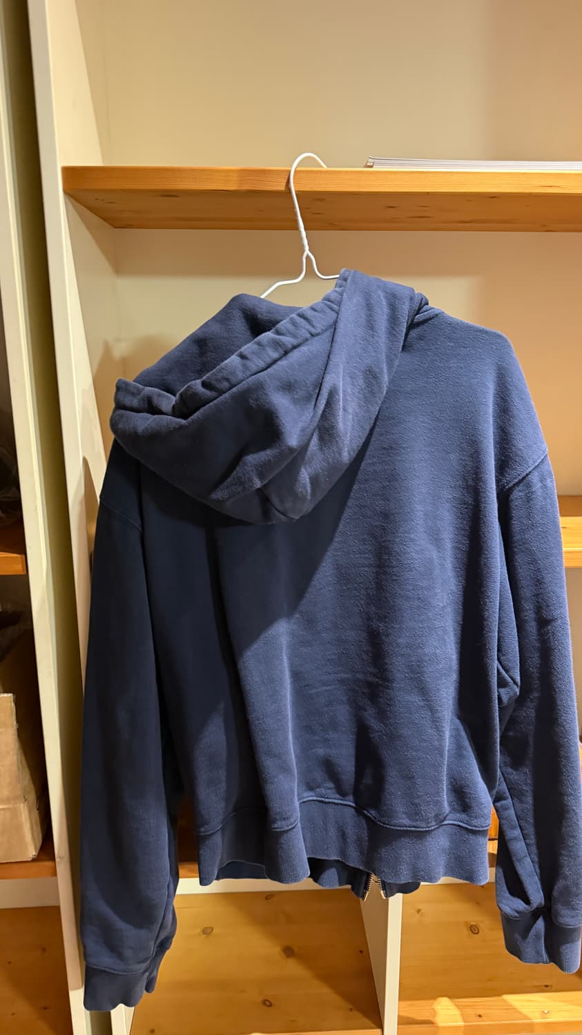 세터 남색 후드티 상품이미지2
