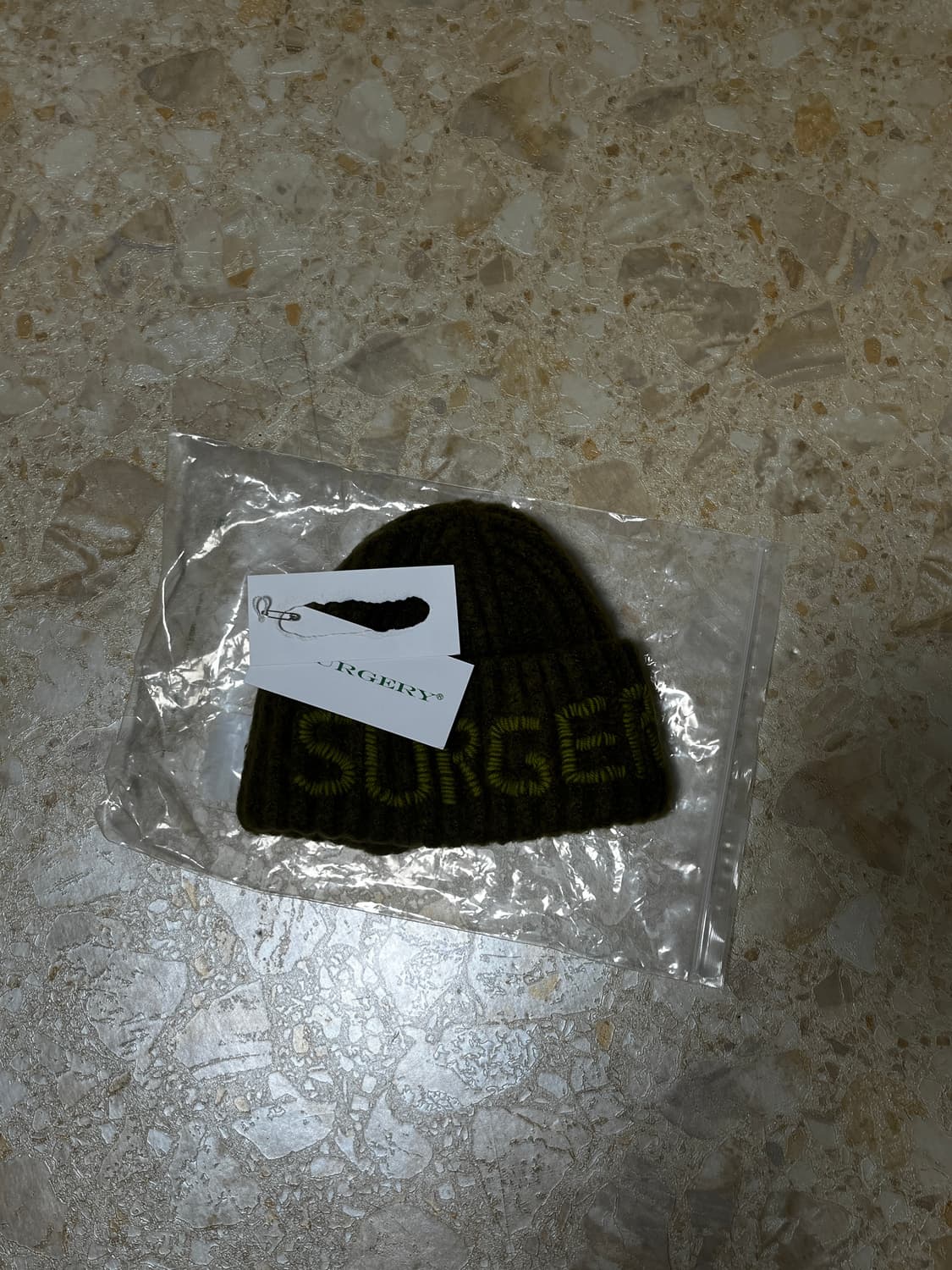 써저리 비니 카키 상품이미지2