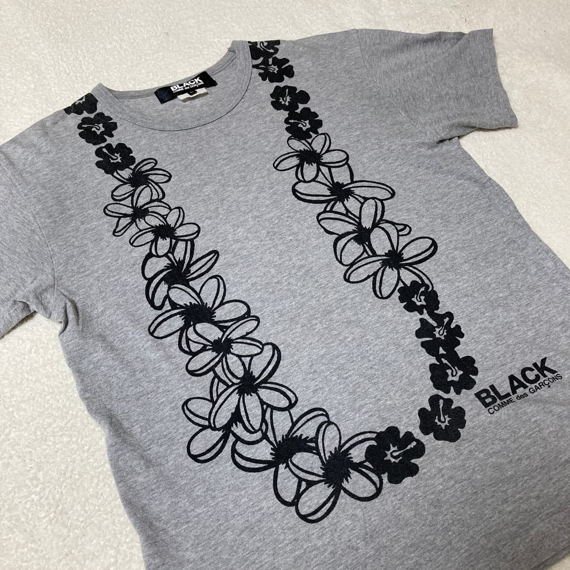 꼼데가르송 블랙 티셔츠 상품이미지3
