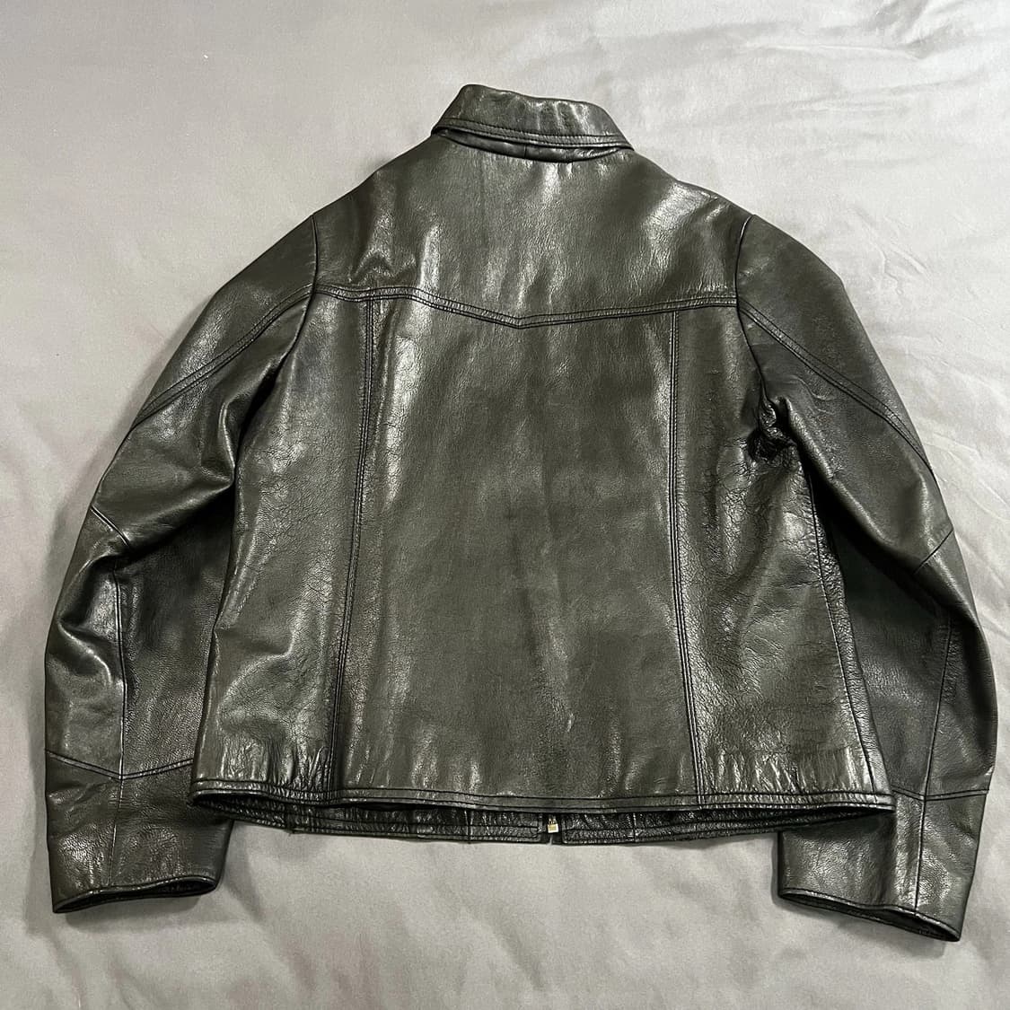 올드 갭 빈티지 싱글 레더 자켓 상품이미지3