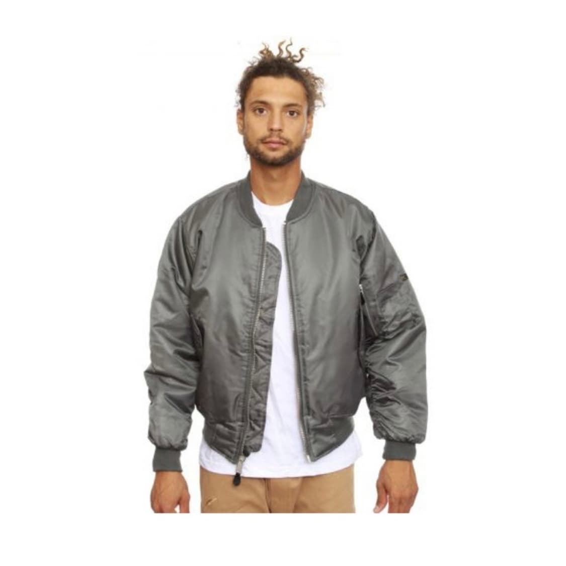 [2XL] 로스코 마원 항공점퍼 건메탈 상품이미지4