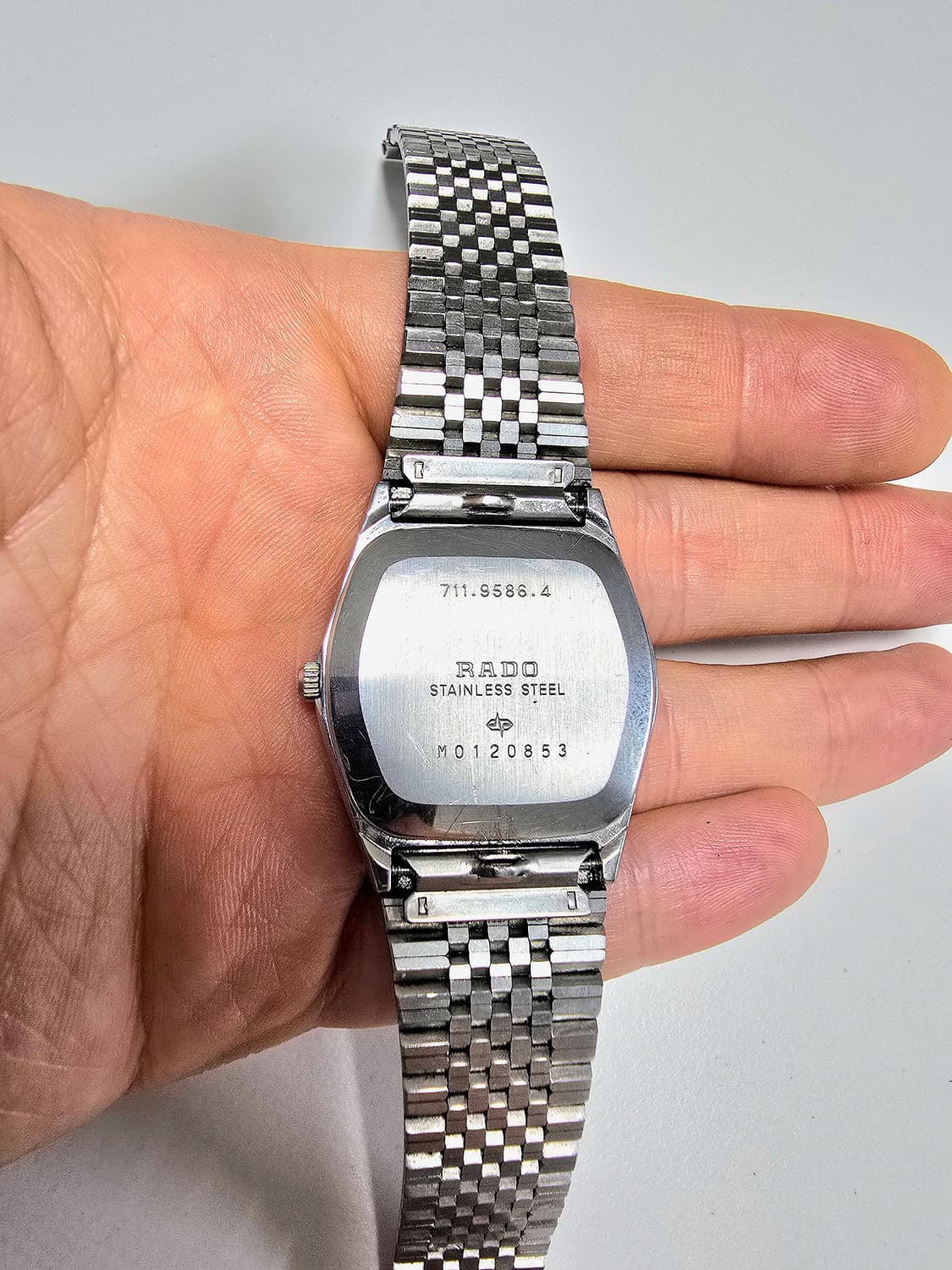 라도(Rado) 80's 711.9586.4 TV 케이스 헥사곤 워치 상품이미지2
