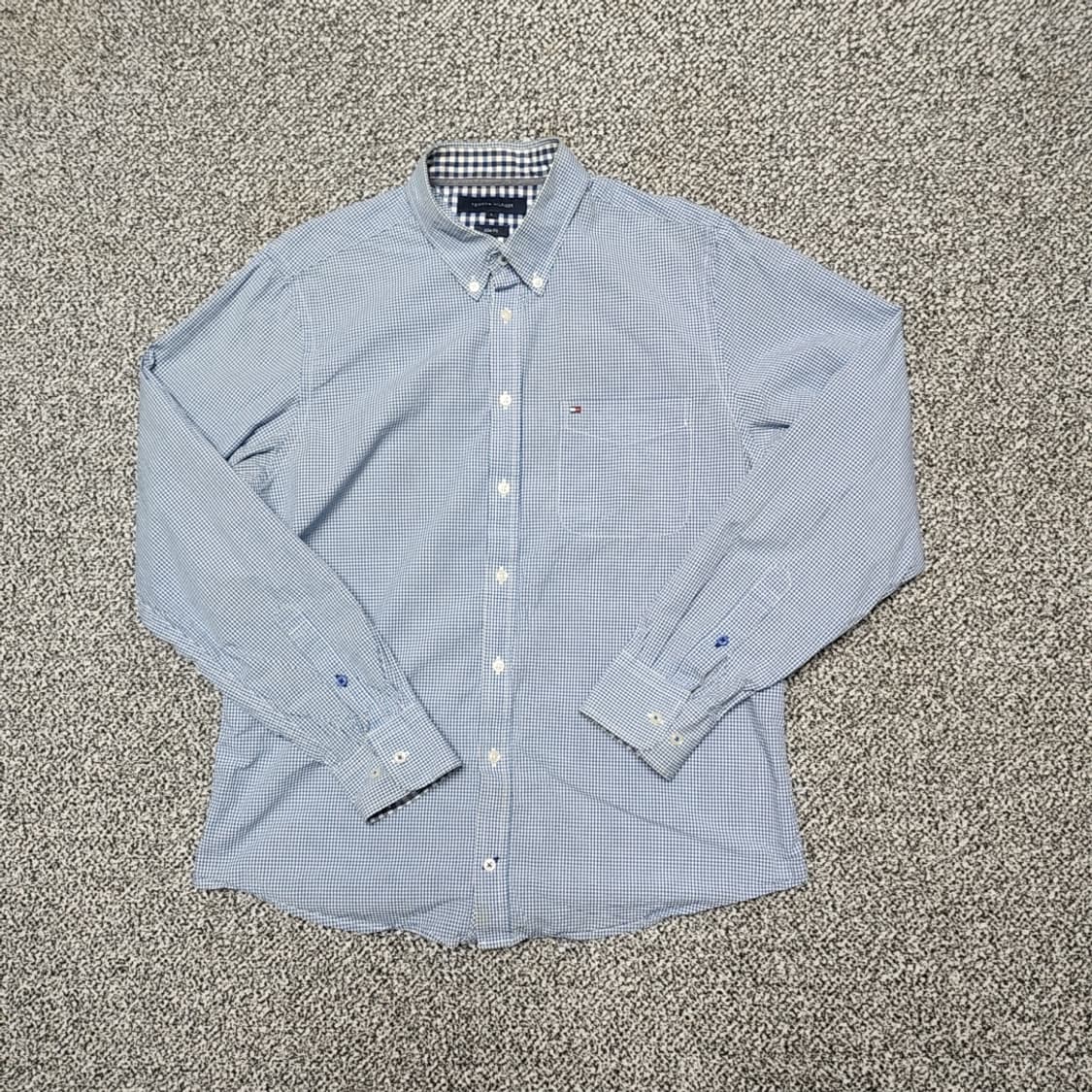 [L] 타미힐피거 슬림핏 체크셔츠 (2909) 상품이미지1