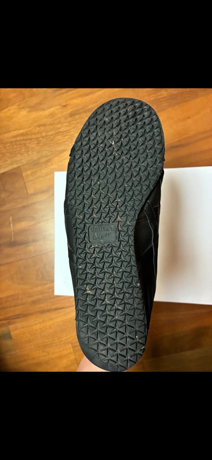 오니츠카타이거 멕시코66 올블랙 265사이즈 상품이미지6