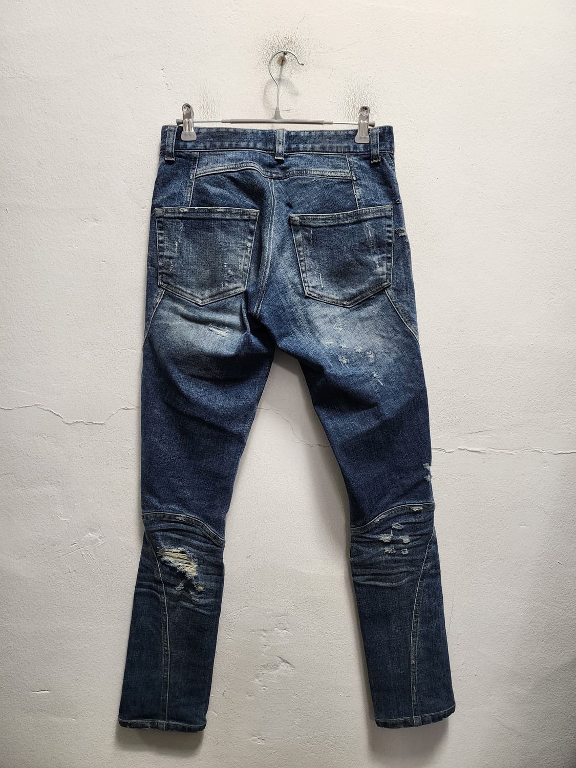 Faith Connexion 슬림핏 데미지 워싱 청바지 상품이미지2