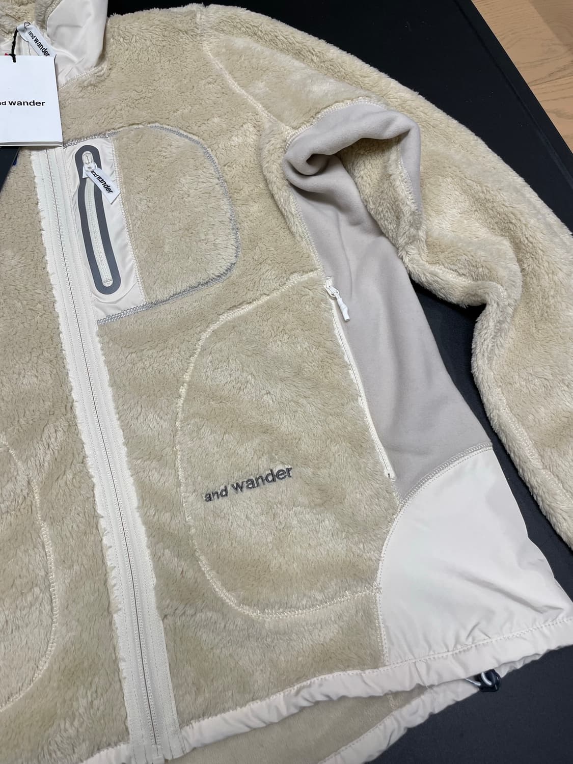 앤드원더 하이로프트 플리스 후리스 자켓 XL 새상품 상품이미지3