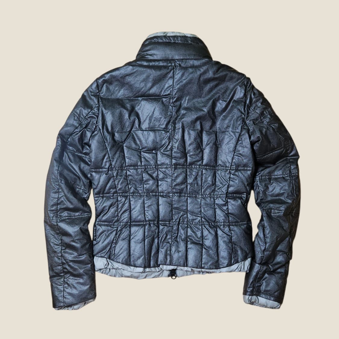 아르마니 진스 퀄팅 블루종 상품이미지2