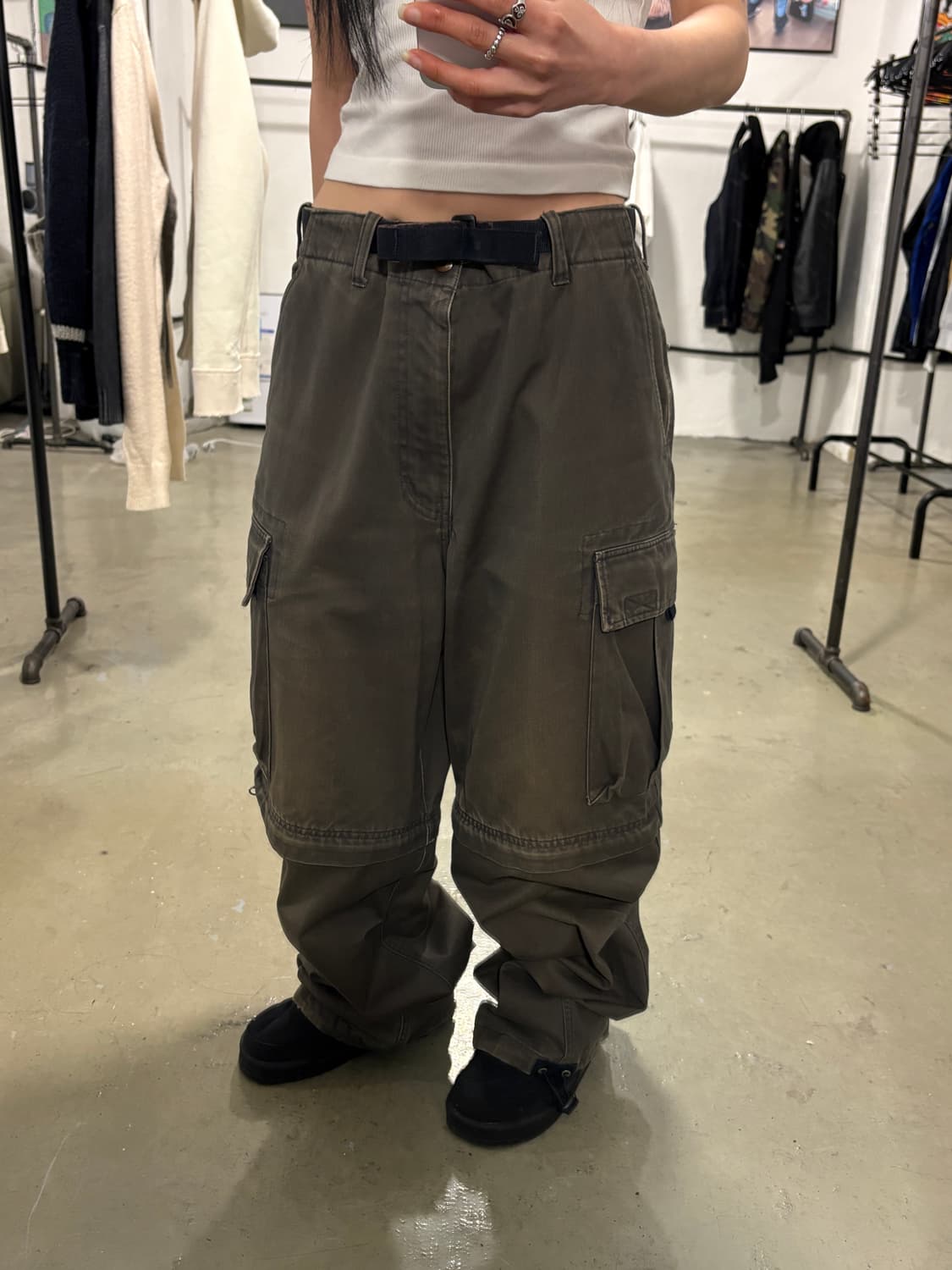 빈티지 힙합 카고팬츠 상품이미지1