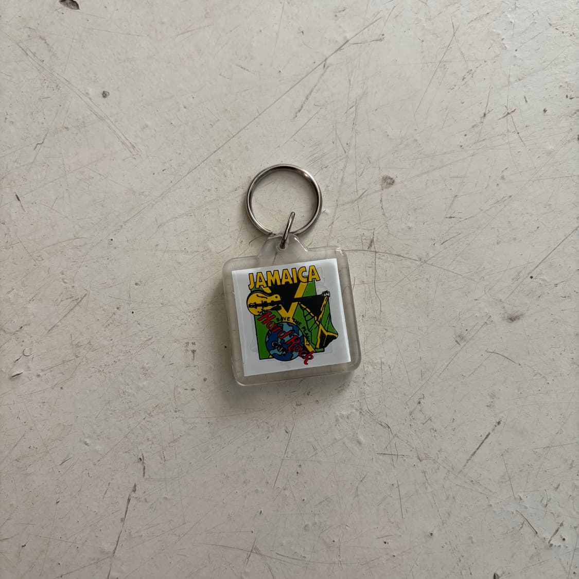 80s-90s USA OG 빈티지 자메이카 하드락 키링 OS 상품이미지1