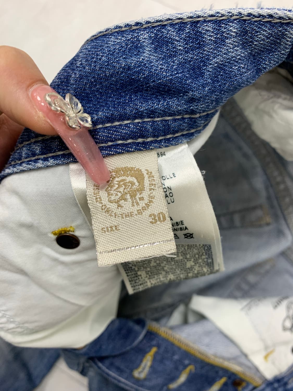 디젤 스트레이트 데님 팬츠 #102 상품이미지6