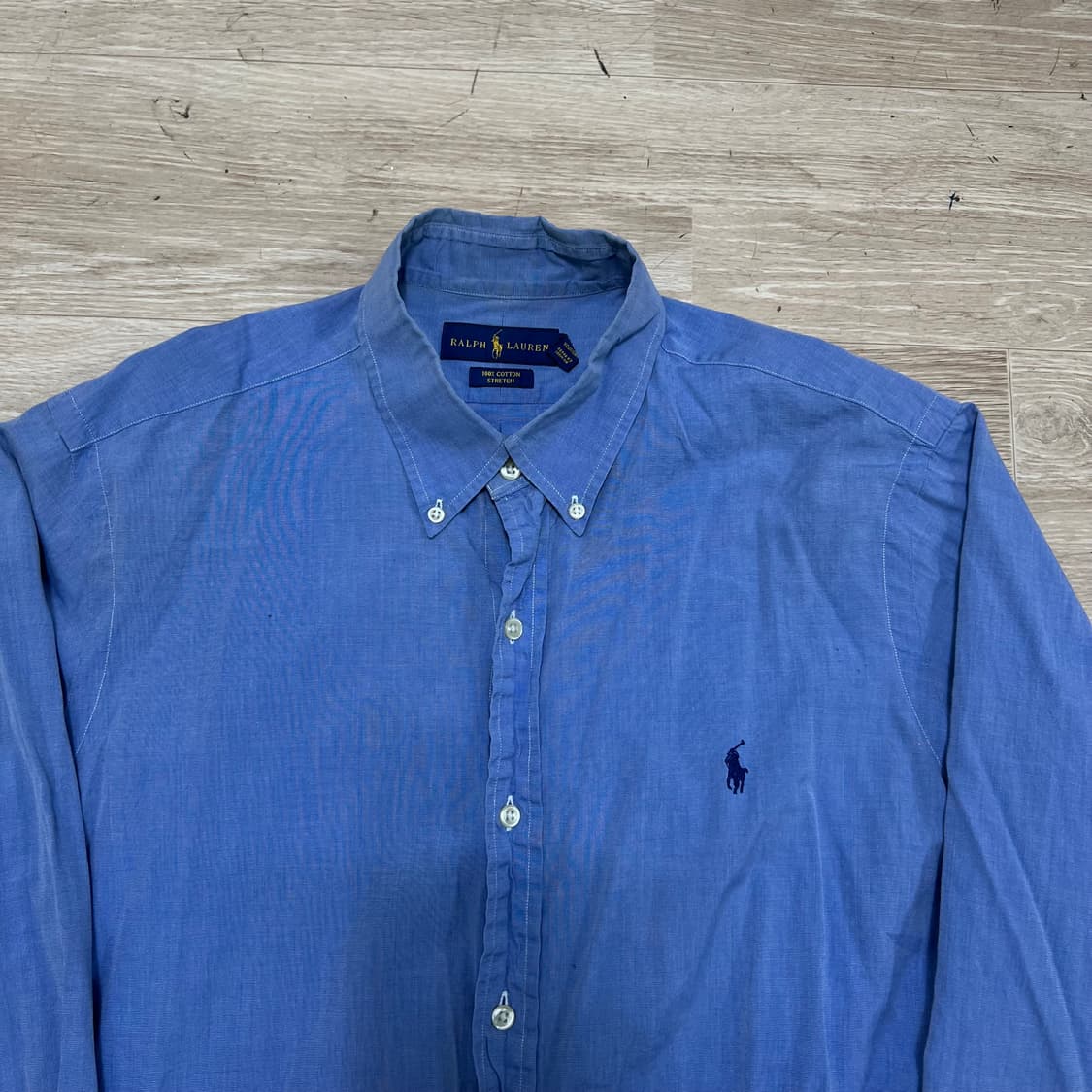 폴로 랄프로렌 스몰포니 버튼다운 긴팔셔츠 [스카이 블루] L/100 상품이미지2