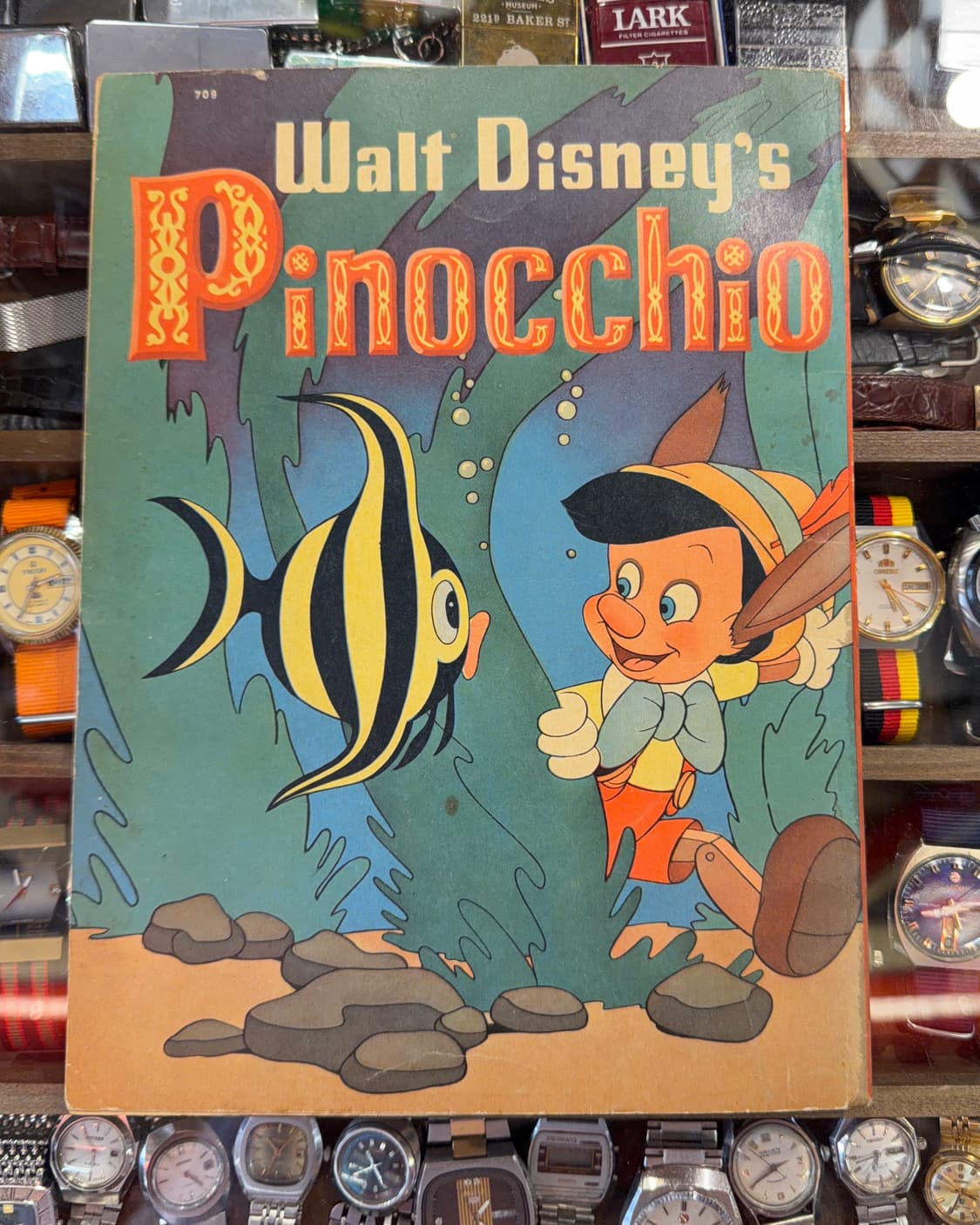 빈티지 소품 1939년 피노키오 초판 책 상품이미지4