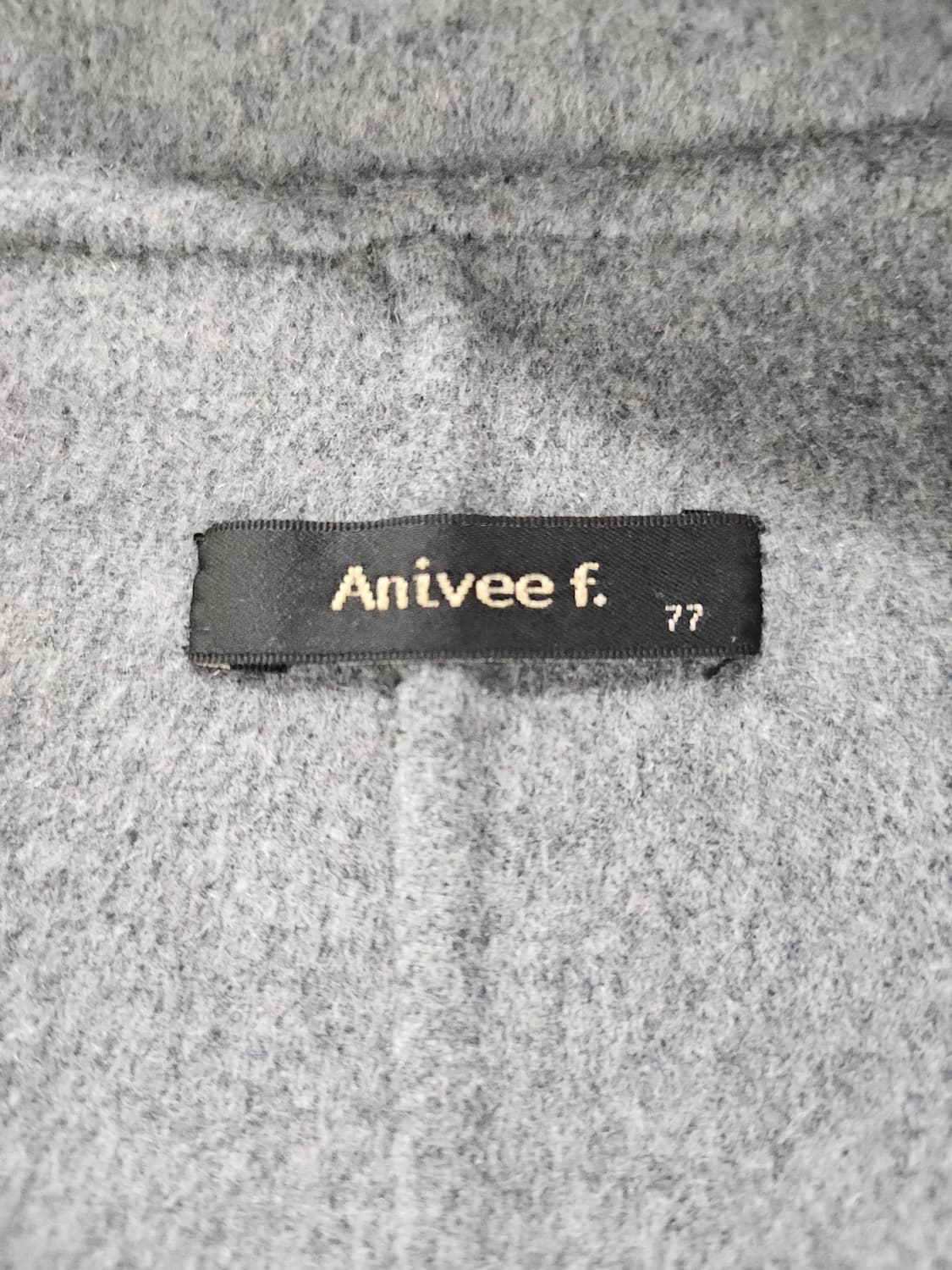 Anitvee F 그레이 모직 코트  77 상품이미지8