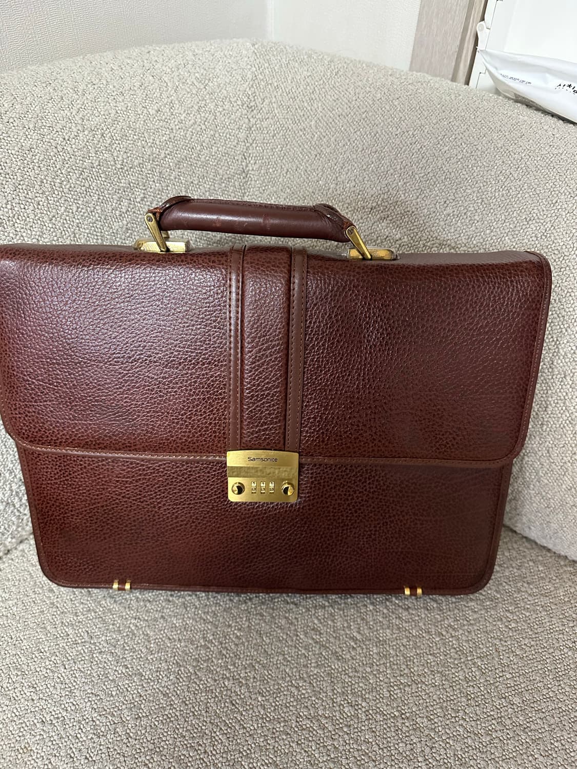 샘소나이트 가죽 서류가방, 브리프케이스 팝니다 상품이미지2