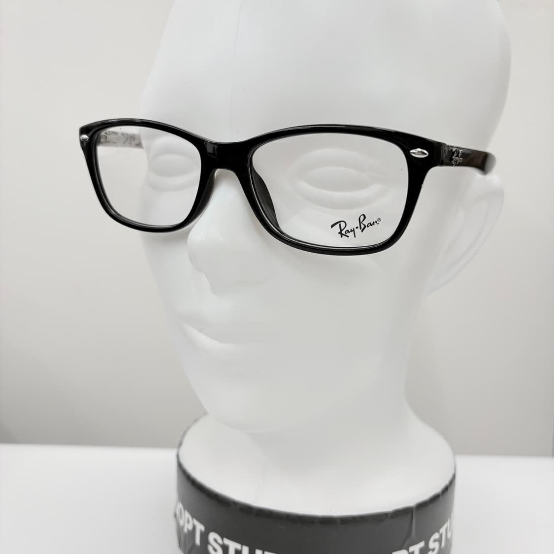 RAYBAN 레이밴 레터링 블랙 뿔테 상품이미지5