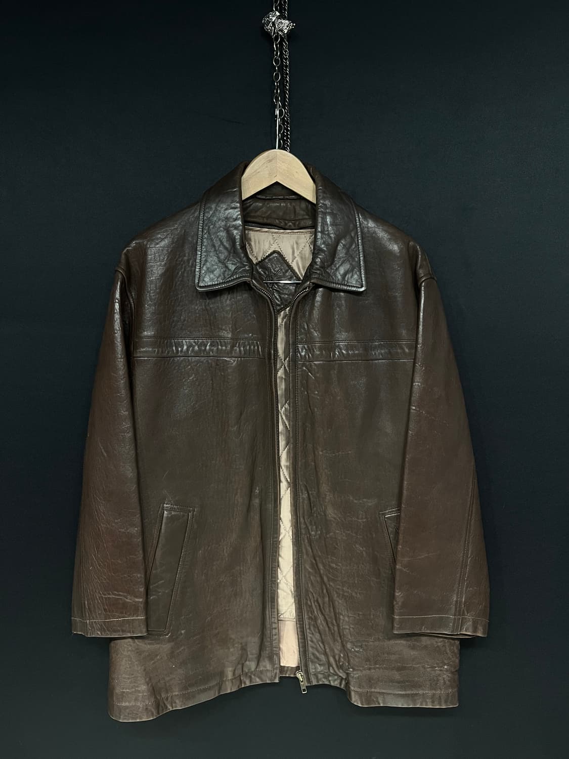 90's 입생로랑 양가죽 자켓 상품이미지7