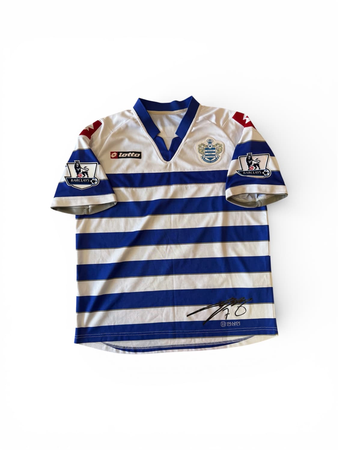 [국내L]12-13 qpr 홈 박지성 싸인 프린팅 유니폼 상품이미지2