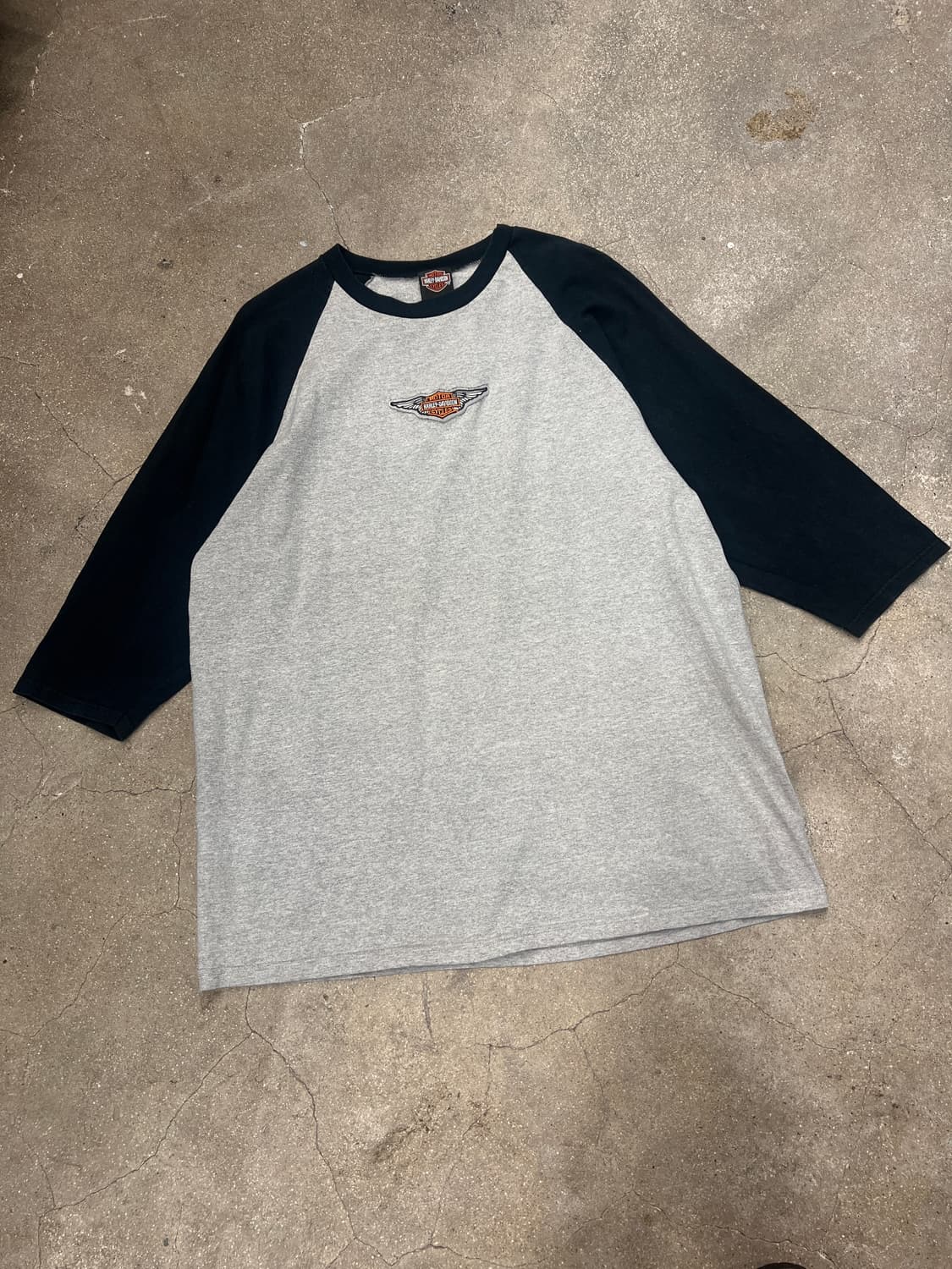 할리데이비슨 레글런 7부 티셔츠 상품이미지1