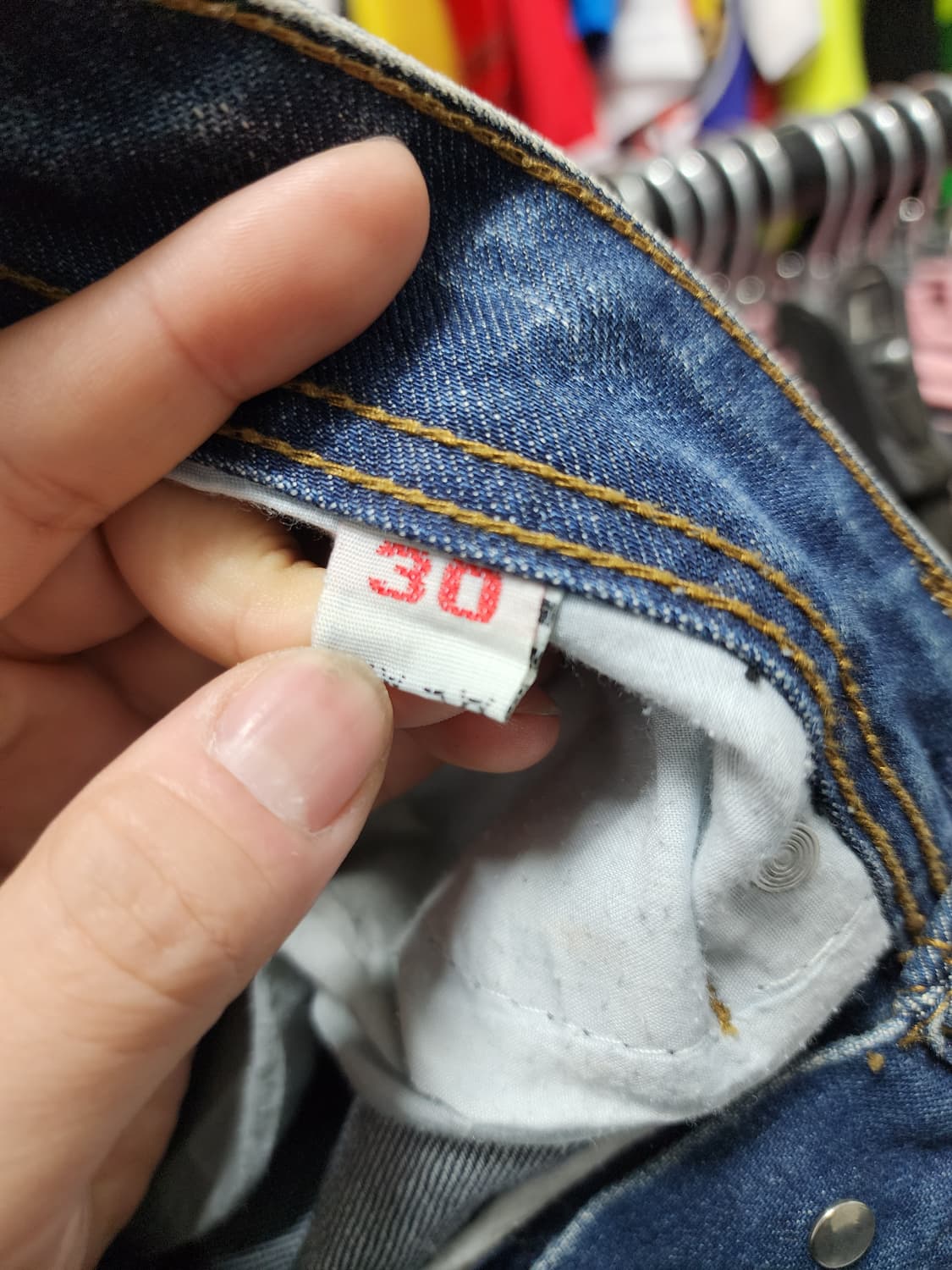 Diesel 디젤 VIKER 워싱 데님  상품이미지10