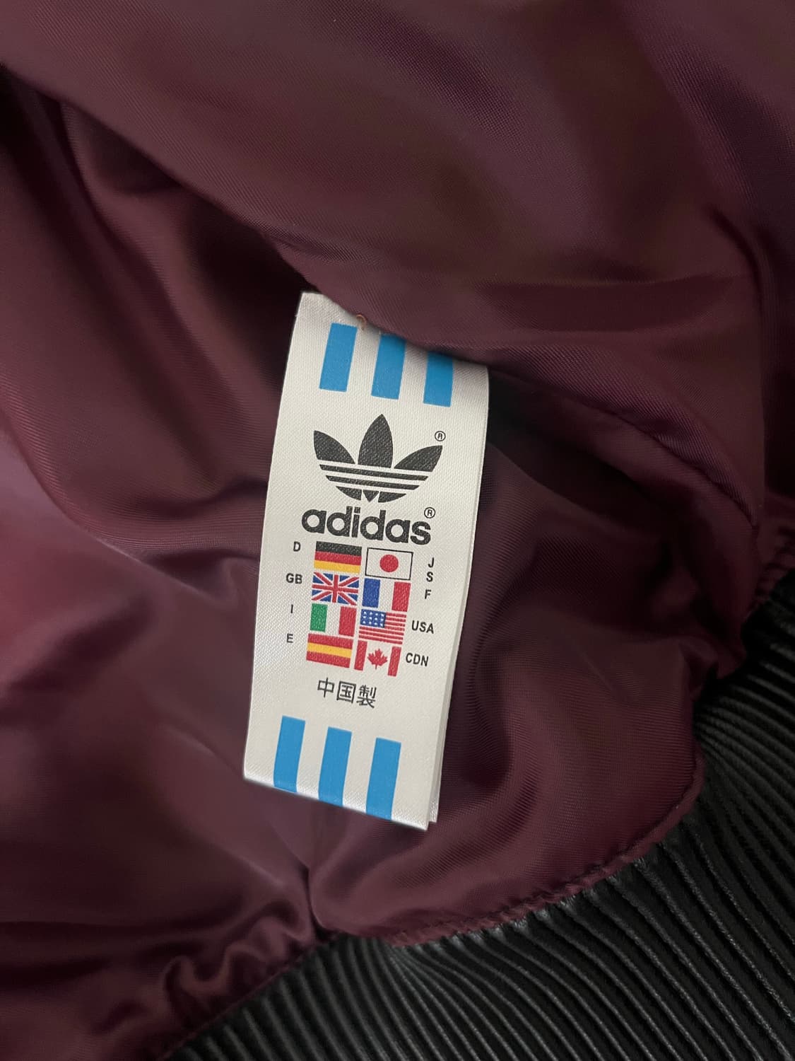 아디다스 빈티지 레더자켓 상품이미지4