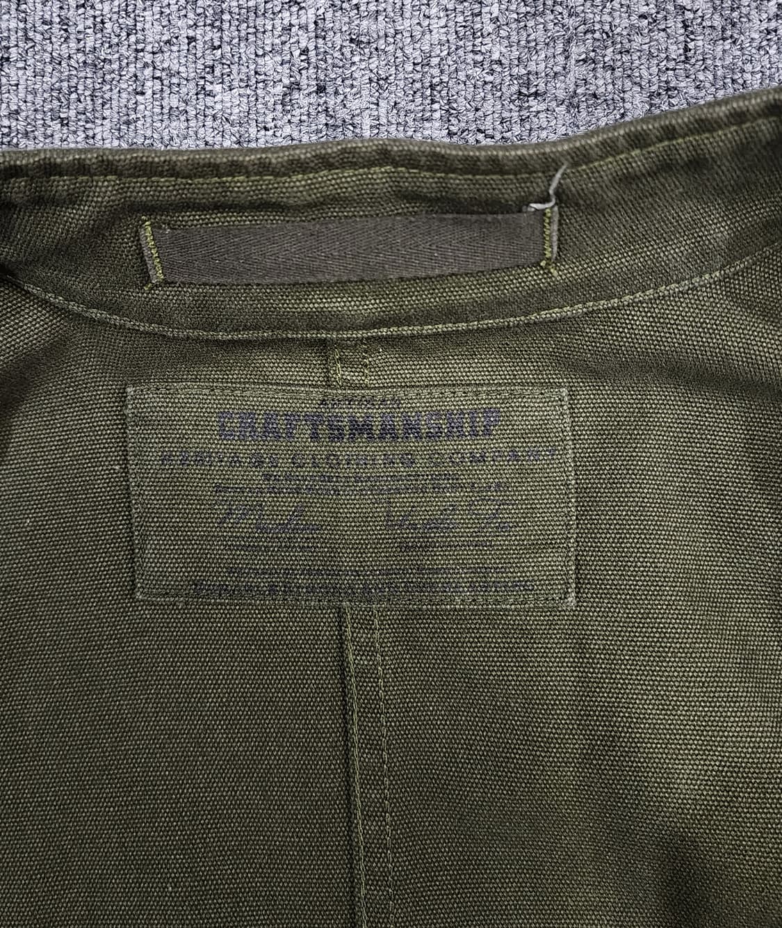 스웨덴군 모터사이클 복각 빈티지 밀리터리 자켓 M 상품이미지6