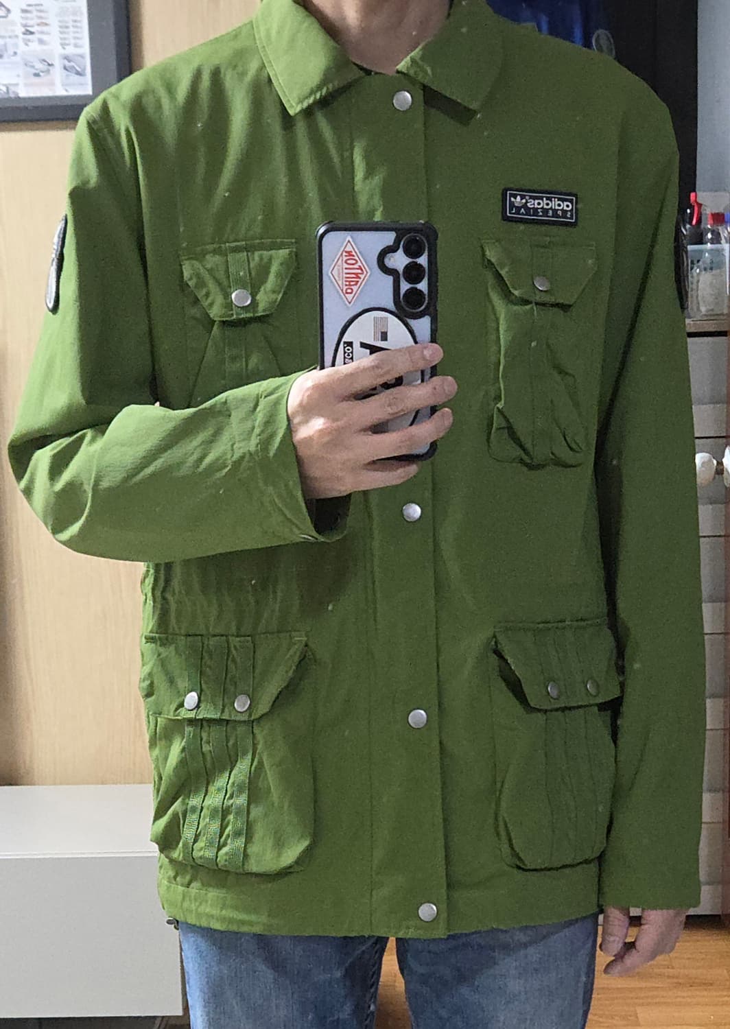 (착샷) 아디다스 x 스페지알 하슬링덴 ll 자켓 spzl 상품이미지7