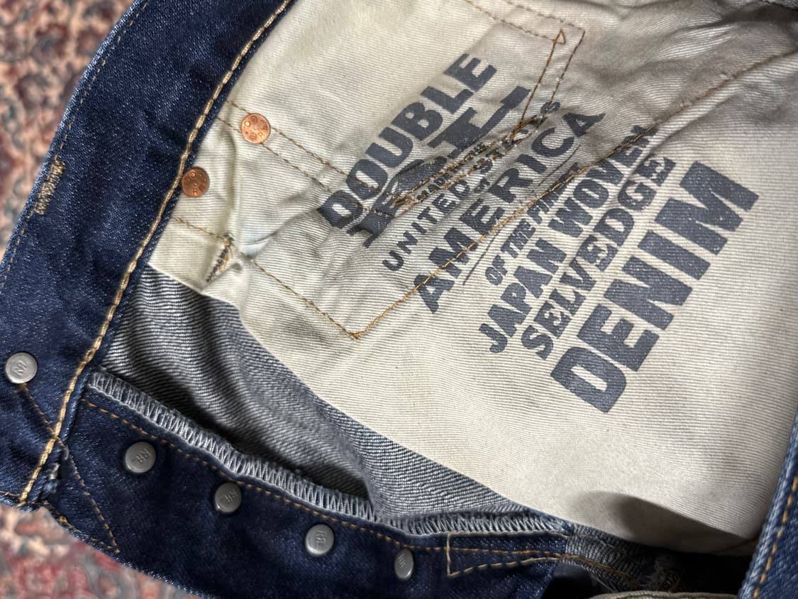 더블알엘 로우스트레이트 셀비지 데님팬츠 (30x30) 상품이미지6