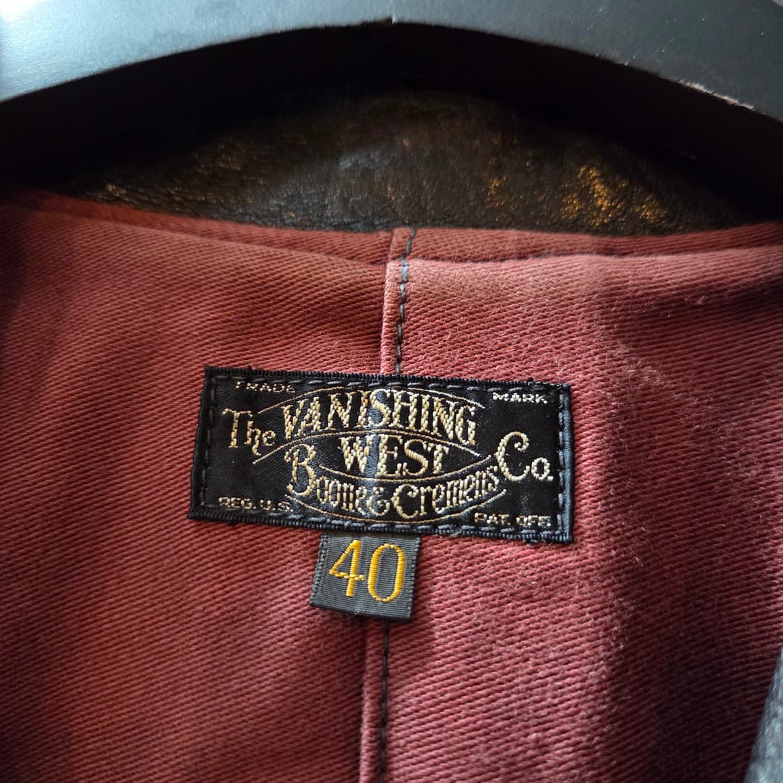 프리휠러스 "GUTHRIE" 디어스킨 레더 자켓 (40) 상품이미지8