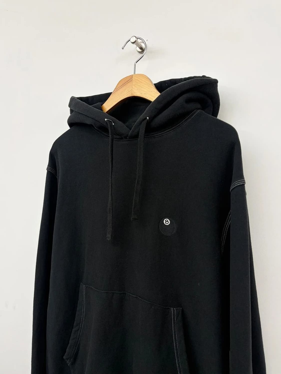 스투시 Stussy 8볼 자수 블랙 후드티 PN9813 상품이미지2