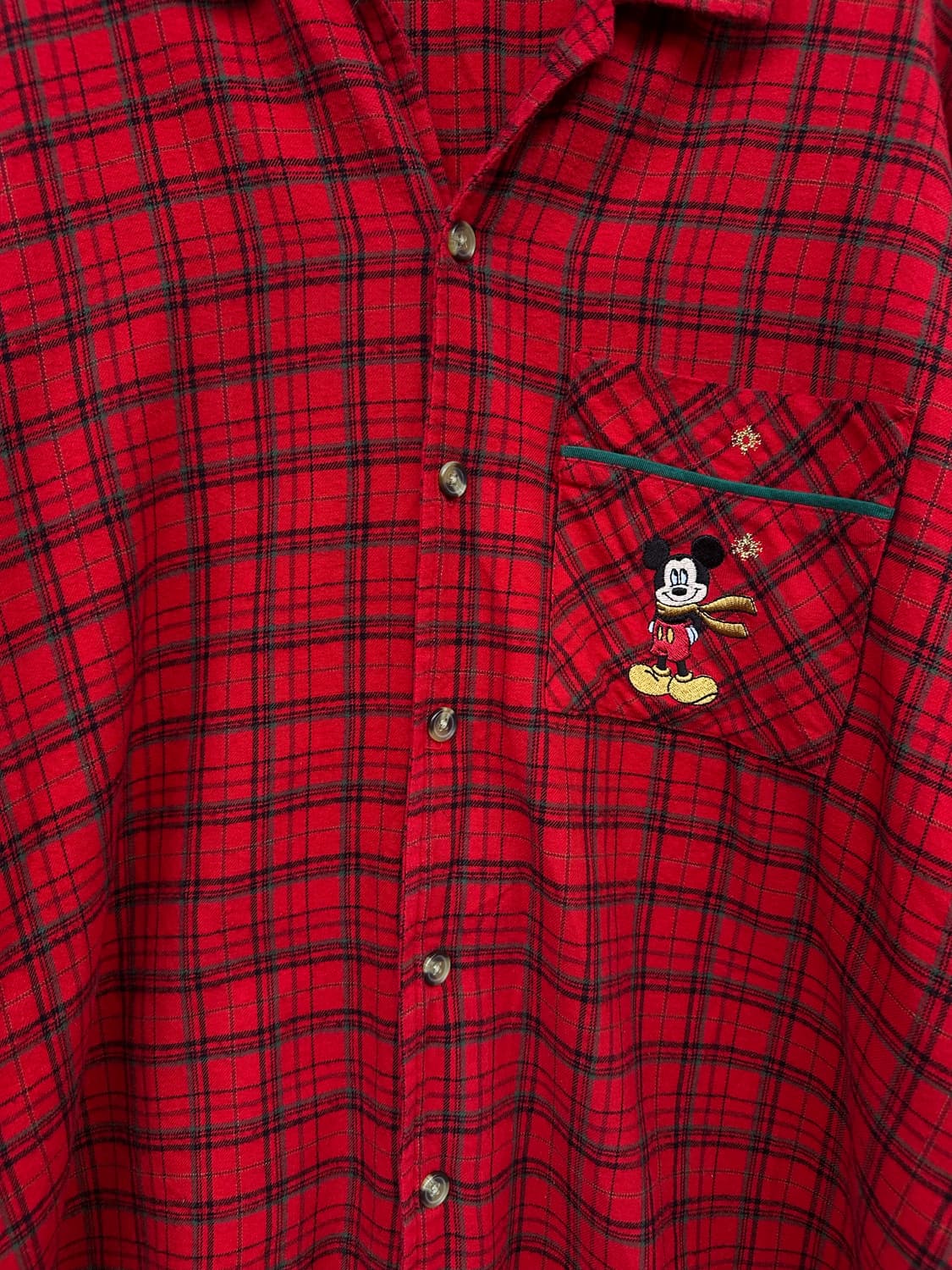 Winter Mickey Red Check pajama  상품이미지5