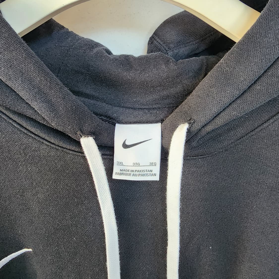 나이키 블랙 후드티 상품이미지5