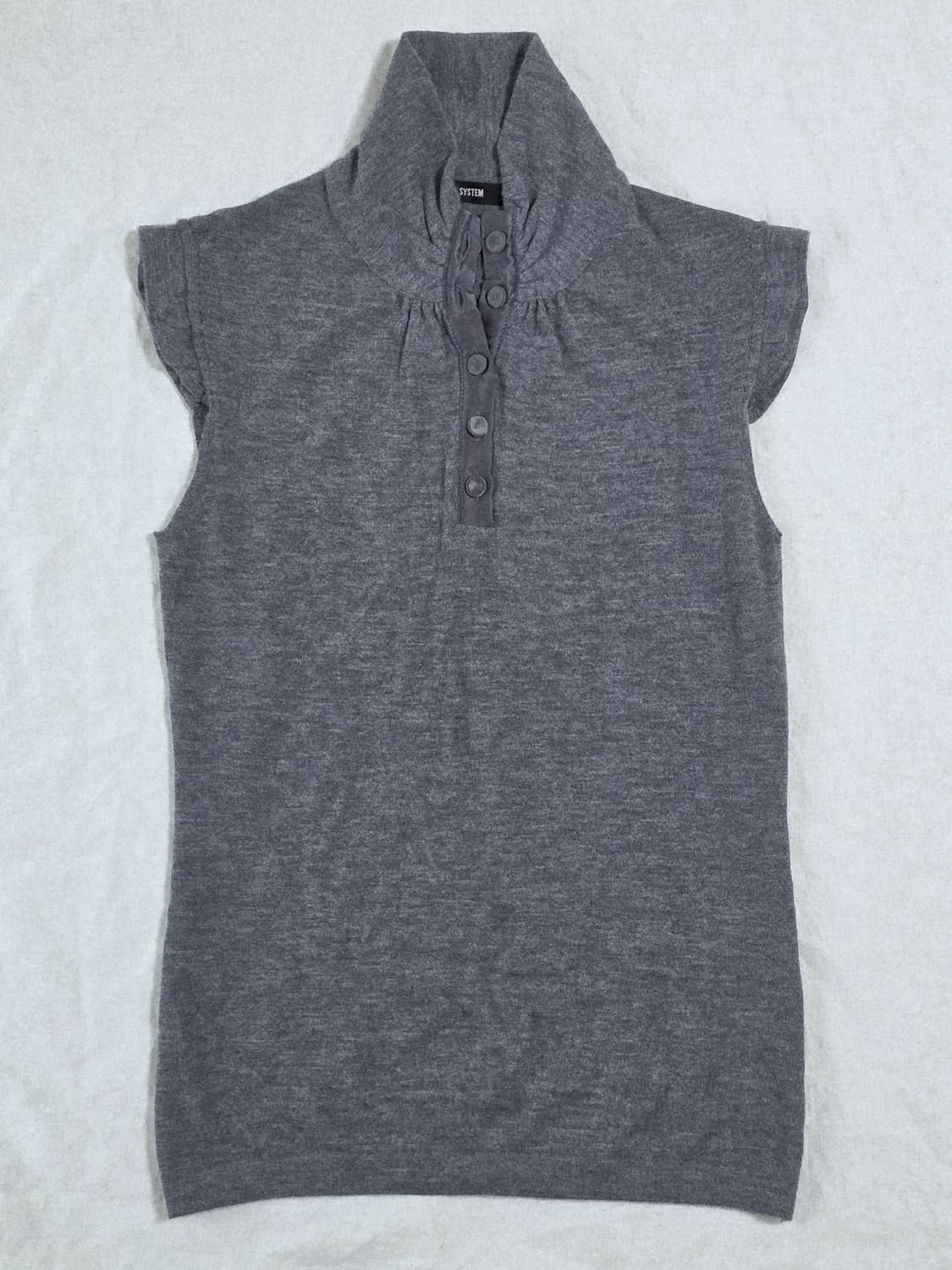 SYSTEM 시스템 캐시미어 100 프릴 니트 상품이미지3