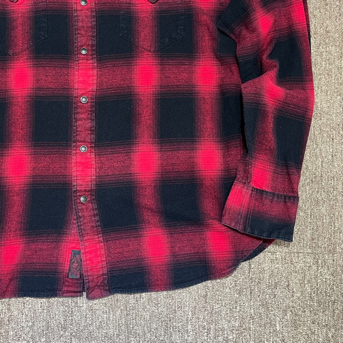 (XL) POLO 폴로 랄프로렌 체크 웨스턴 셔츠 상품이미지5