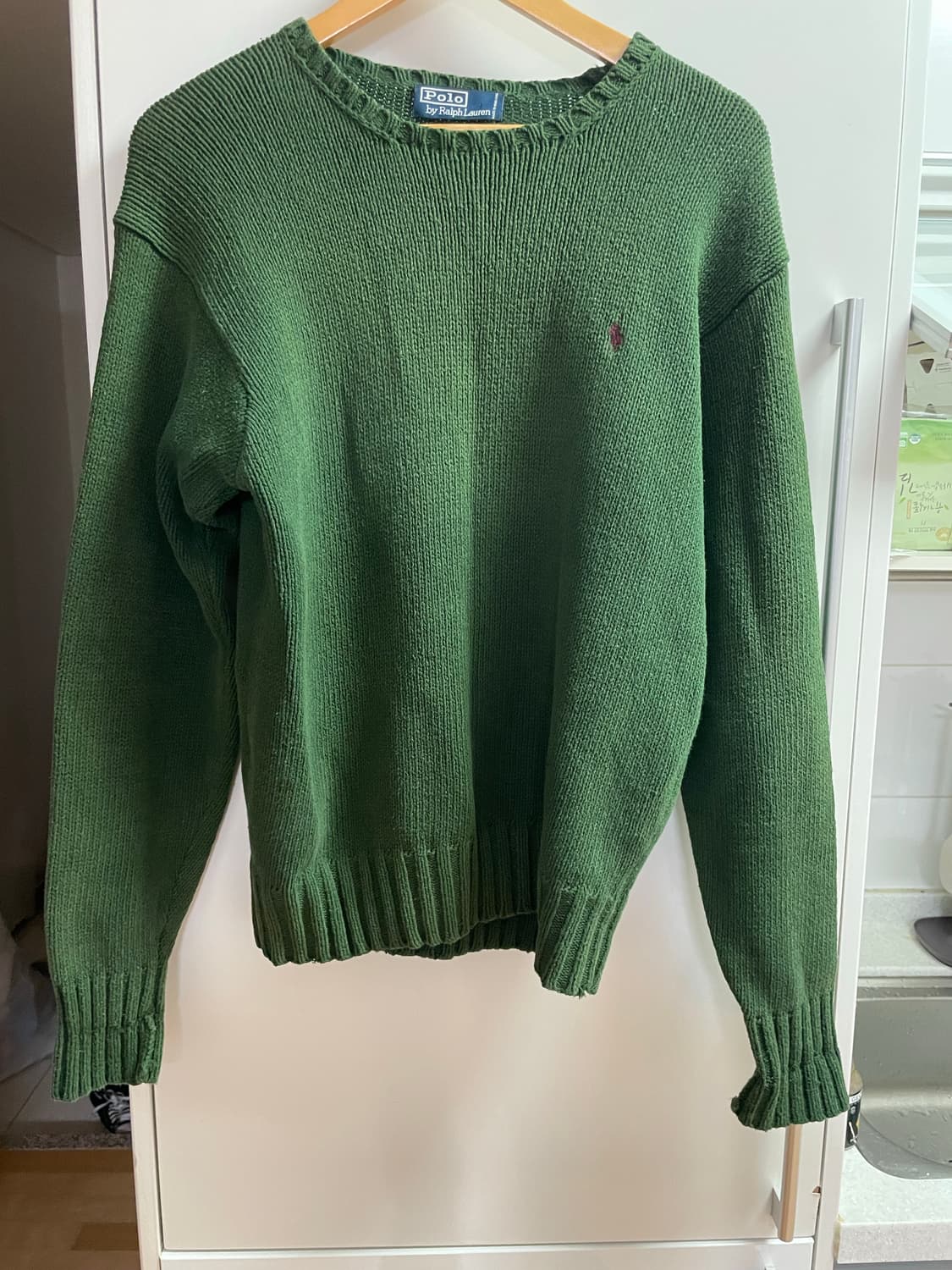 폴로 랄프 로렌 그린 니트 스웨터 상품이미지1