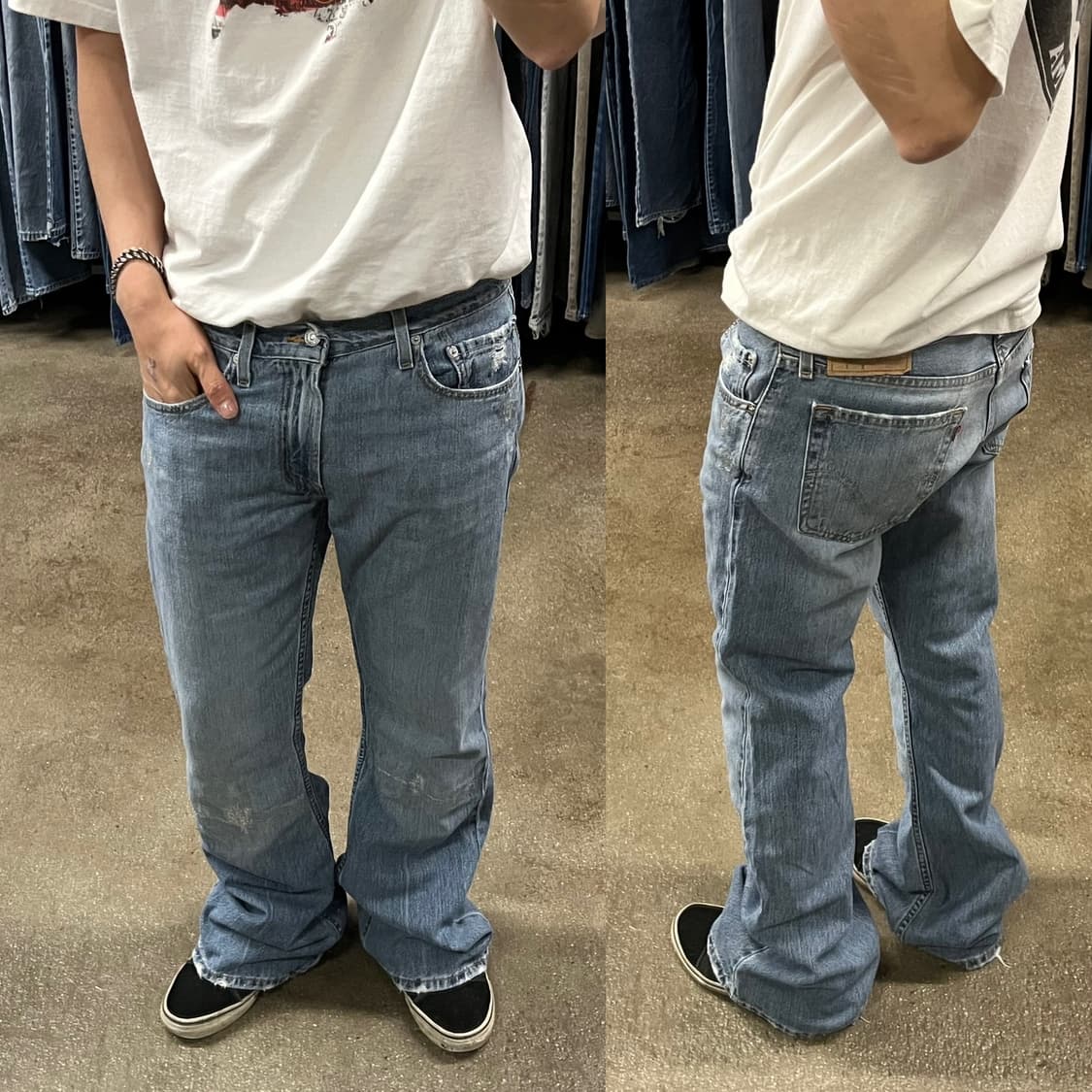 00s Levis563 플레어 부츠컷 (34“) 상품이미지6