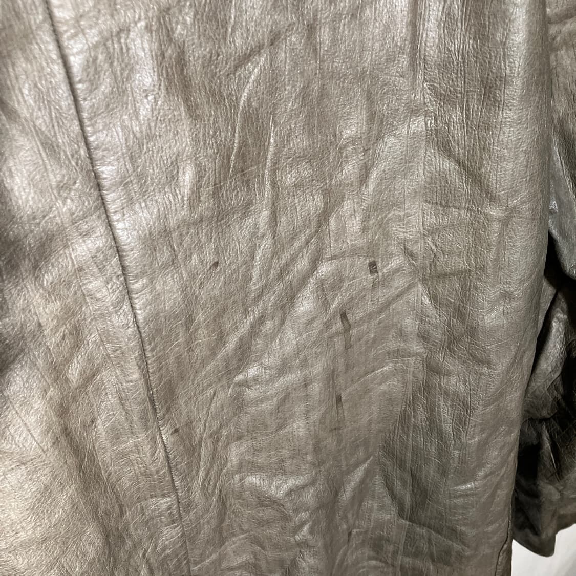 L-XL)VTG 양가죽 오버핏 블레이저 자켓 가죽자켓 상품이미지8