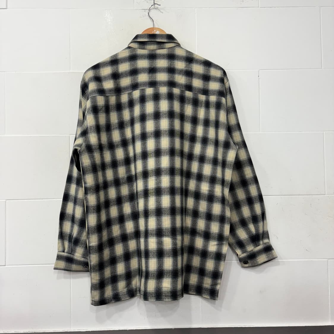 vintage 빈티지 체크 셔츠 상품이미지3
